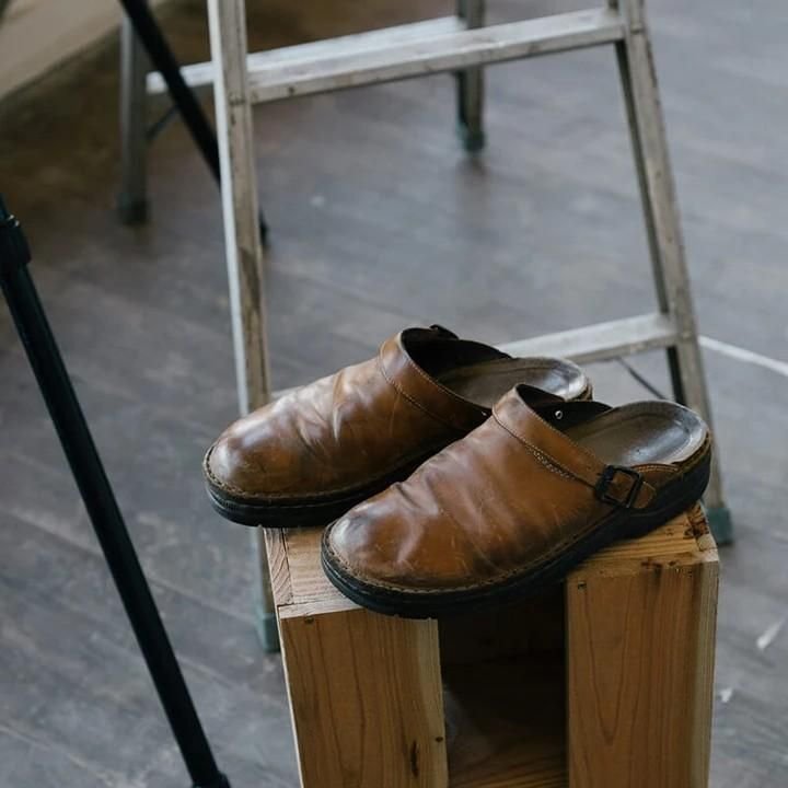 berken leather slippers for men