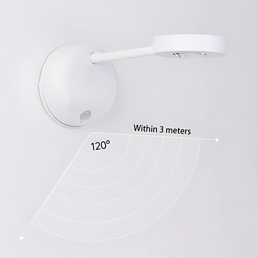 spark 360 wireless led spotlight motion sensor adjustable mount