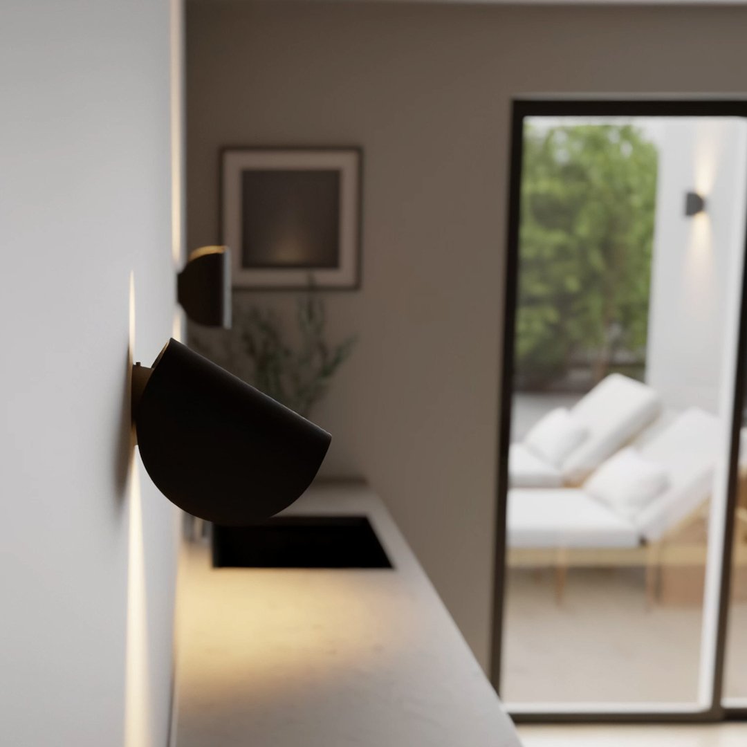 adjustable led wall light modern rotatable indoor lighting