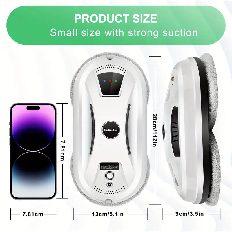 glassmate 2 0 smart window cleaning robot