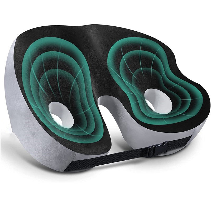 adjustable memory foam cushion sit bone relief
