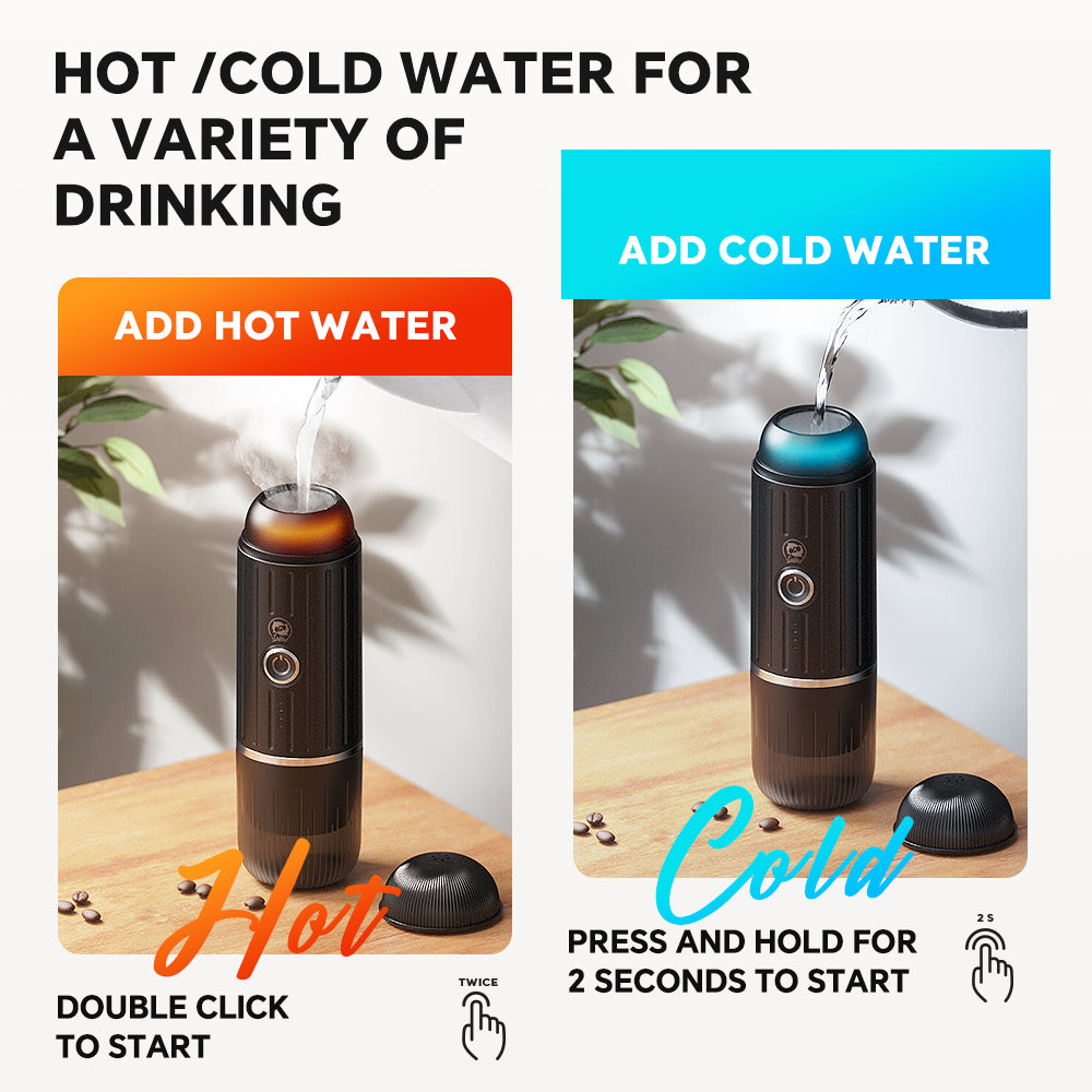 self heating portable electric espresso maker usb c coffee