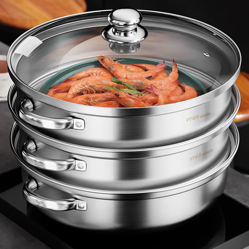nutristeam 3 tier stainless steel steamer healthy cooking