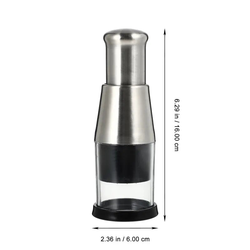 chef chop pro manual stainless steel vegetable chopper food prep