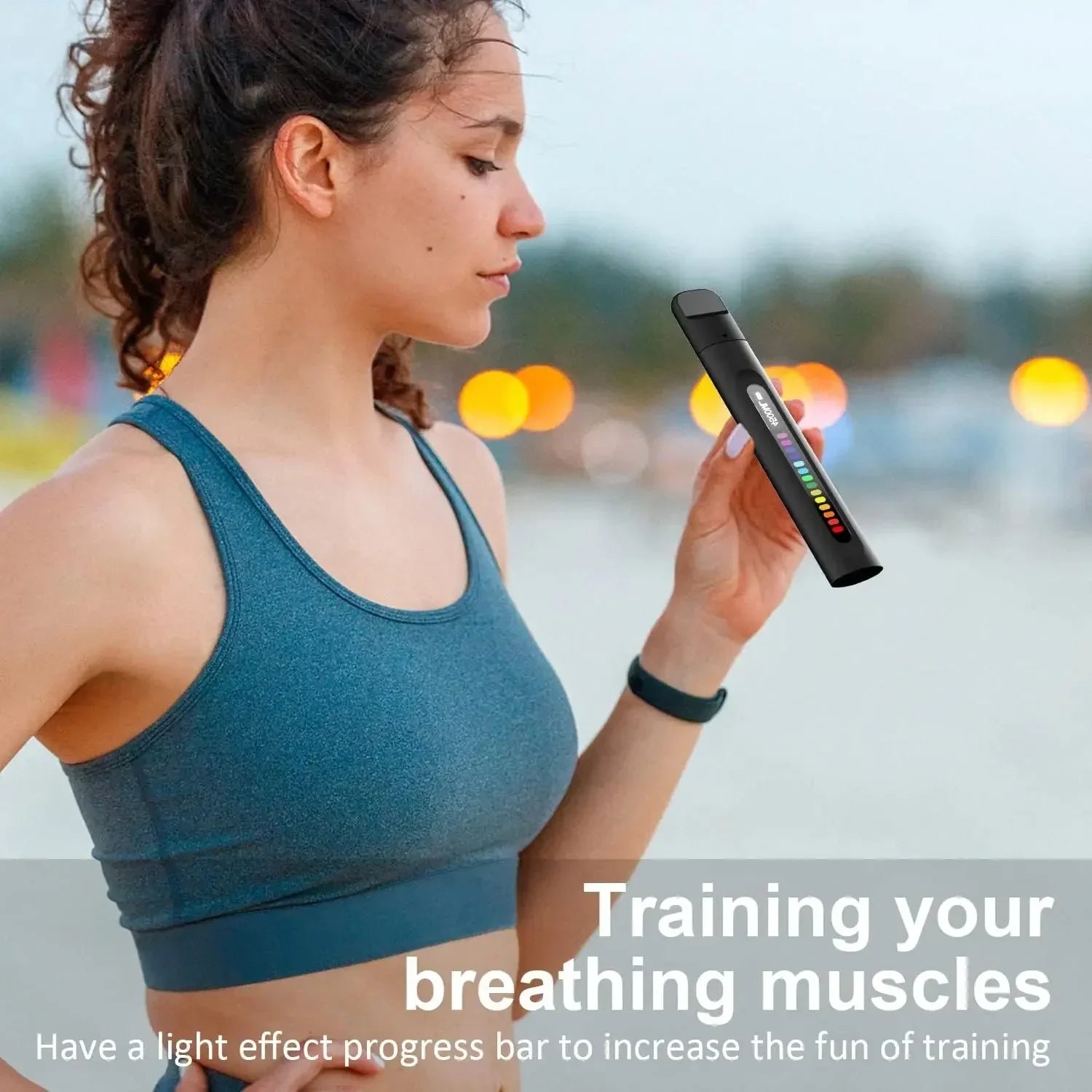 breathboost smart breathing trainer lung capacity device