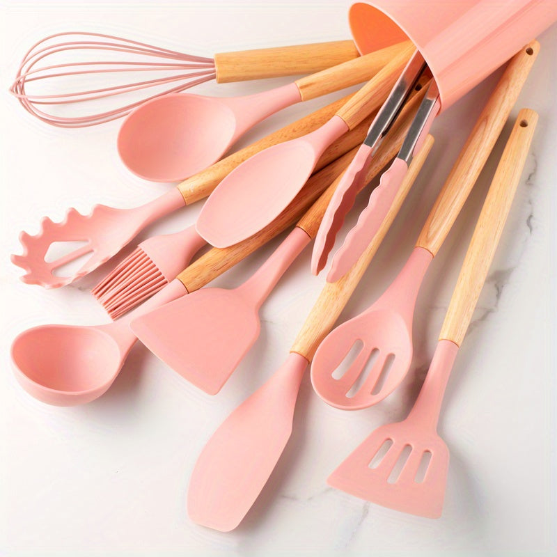 silicone utensil set 12 piece