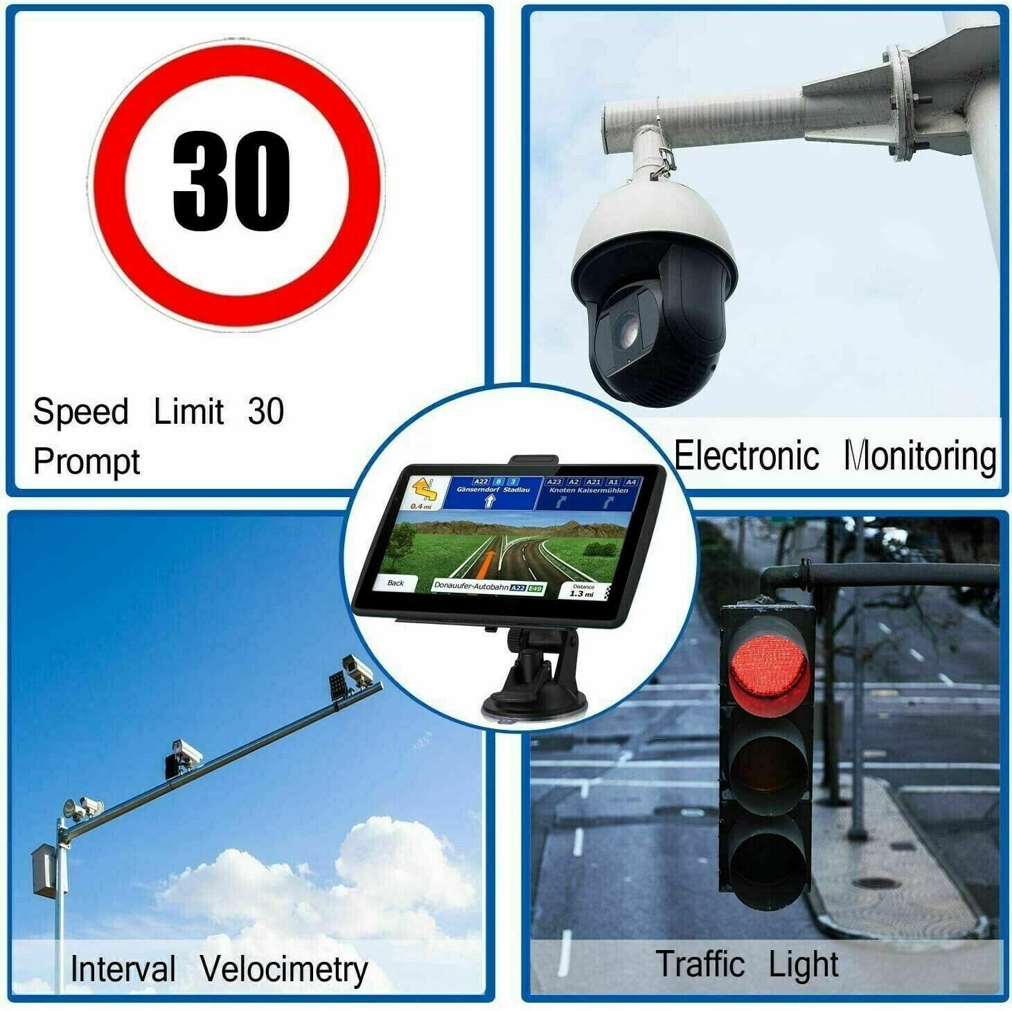 7 gps navigation system 2025 upgraded sat nav cars trucks