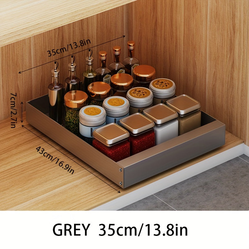 lina pull out kitchen cabinet organizer space saving pantry rack