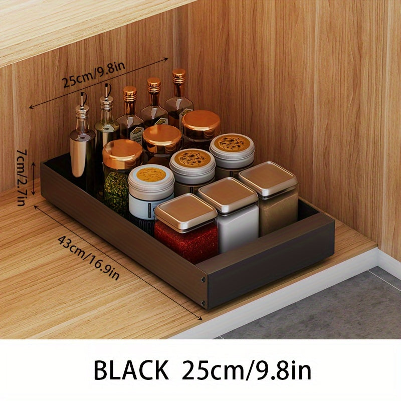 lina pull out kitchen cabinet organizer space saving pantry rack