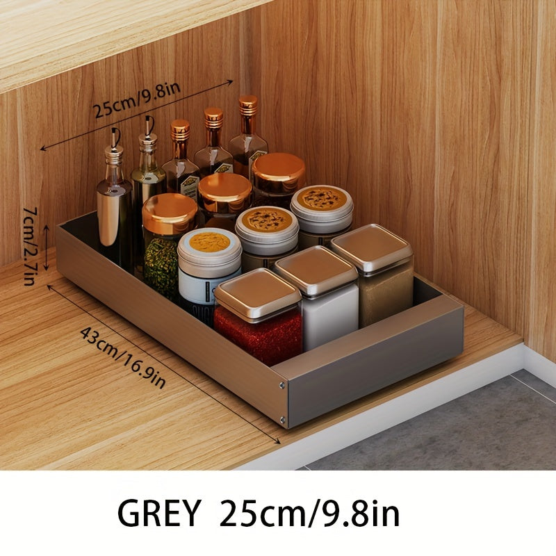 lina pull out kitchen cabinet organizer space saving pantry rack