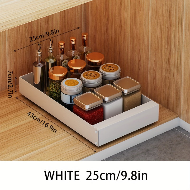 lina pull out kitchen cabinet organizer space saving pantry rack