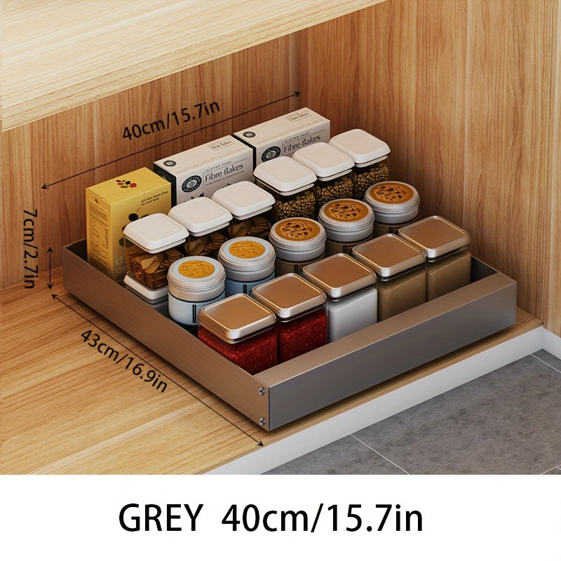 lina pull out kitchen cabinet organizer space saving pantry rack