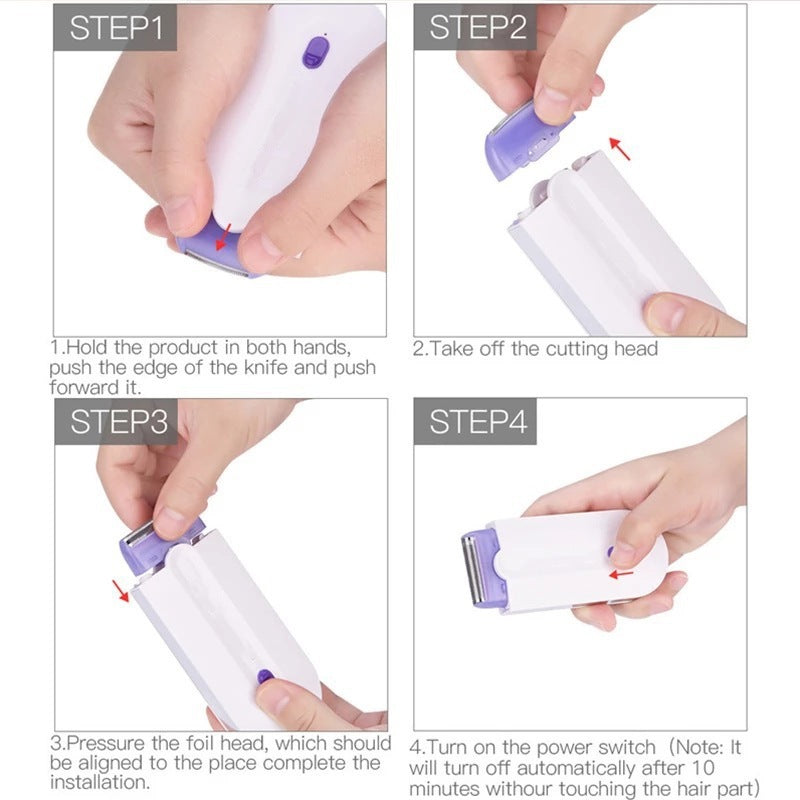 instant smooth hair eraser painless hair removal silk skin