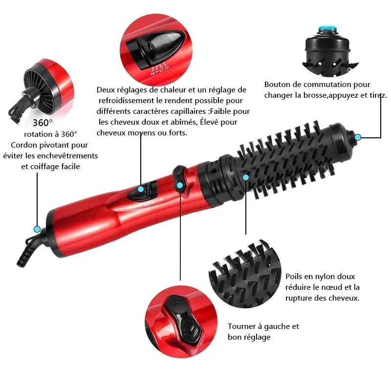 magic hair styler brush