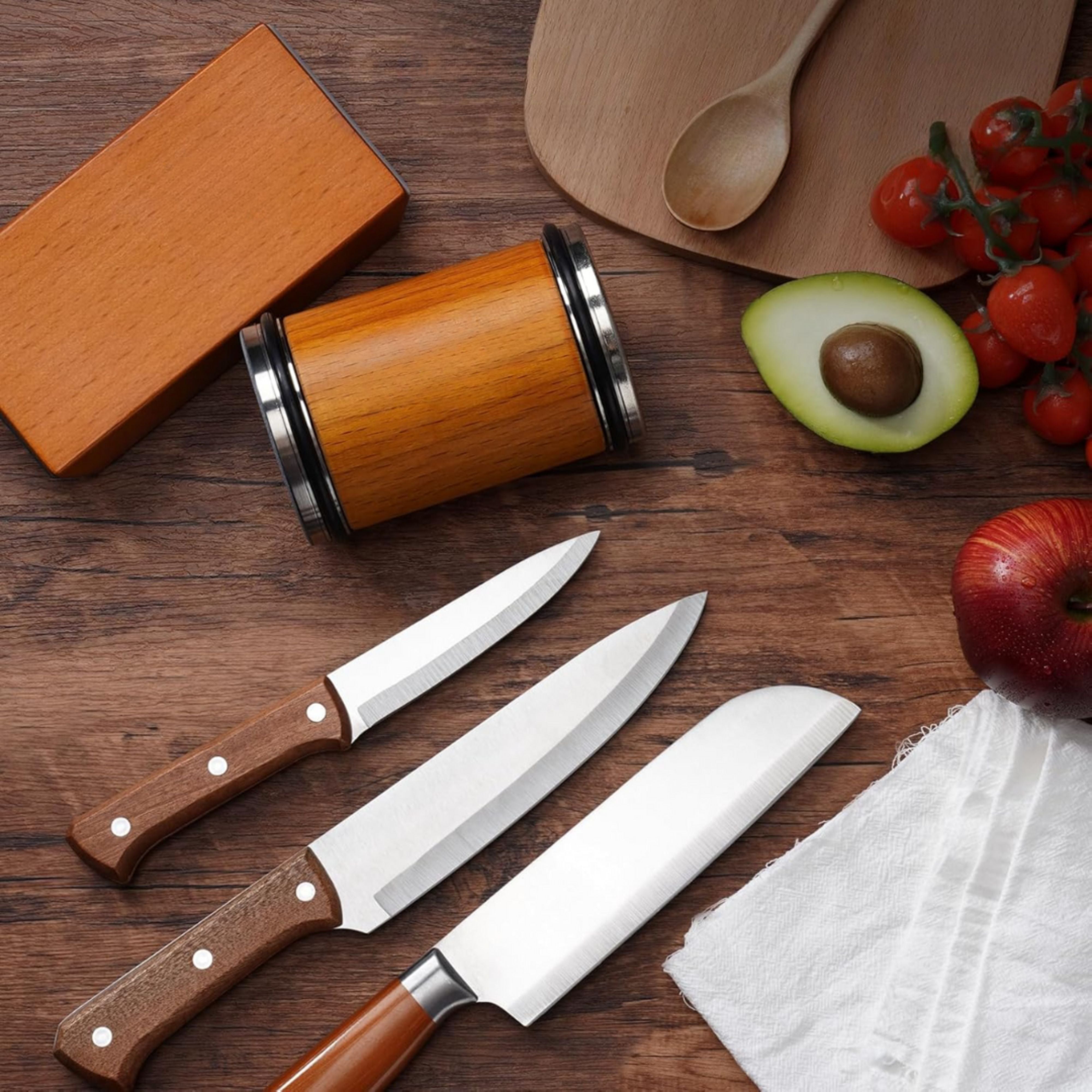 diamond precision rolling knife sharpener blade care