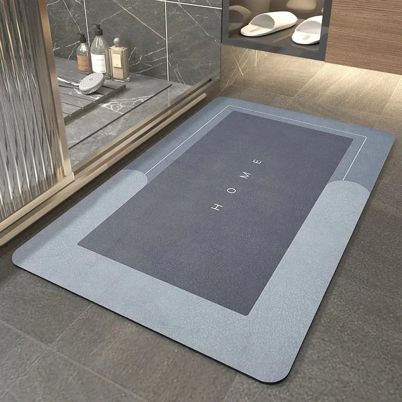 rapid dry non slip floor mat safety guide