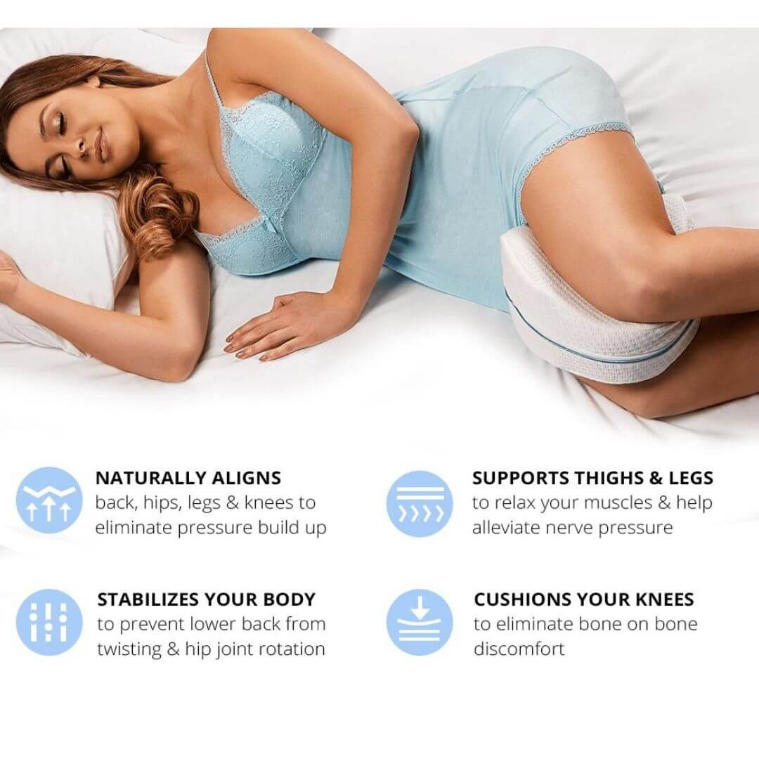side sleeper knee pillow