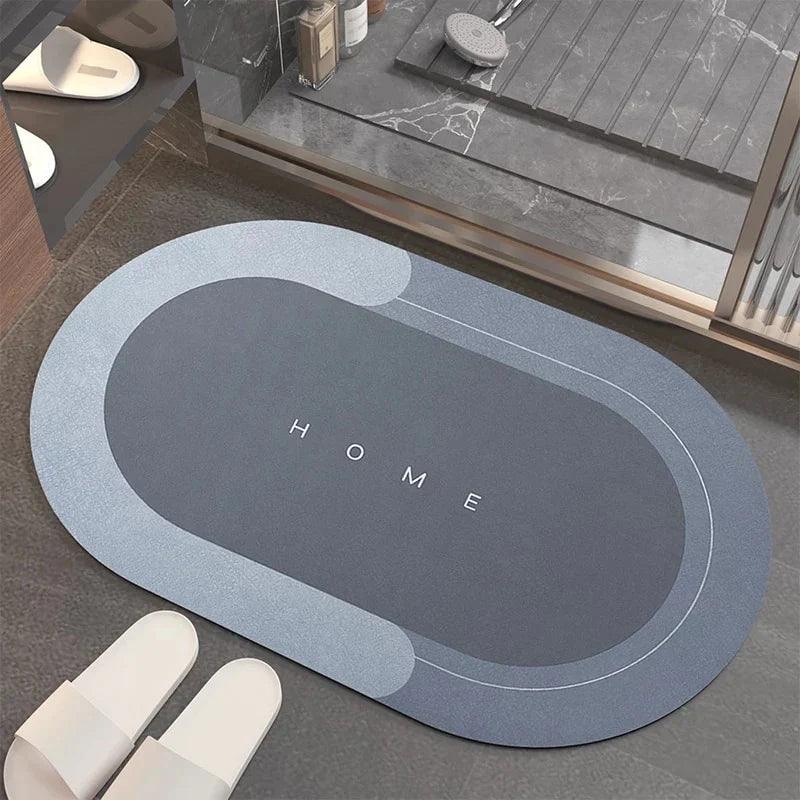 rapid dry non slip floor mat safety guide