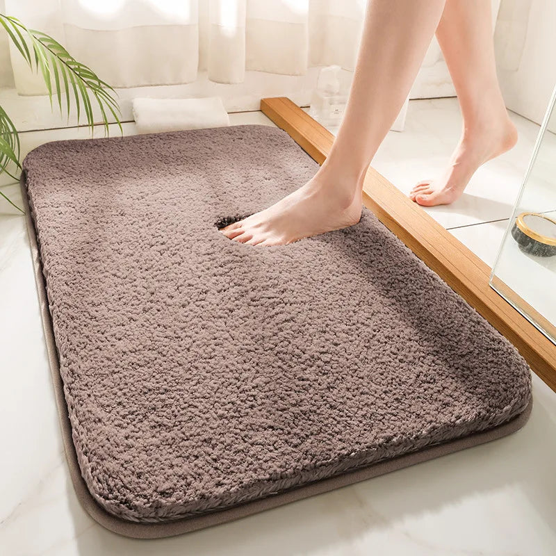 luxe cloud comfort bath rug