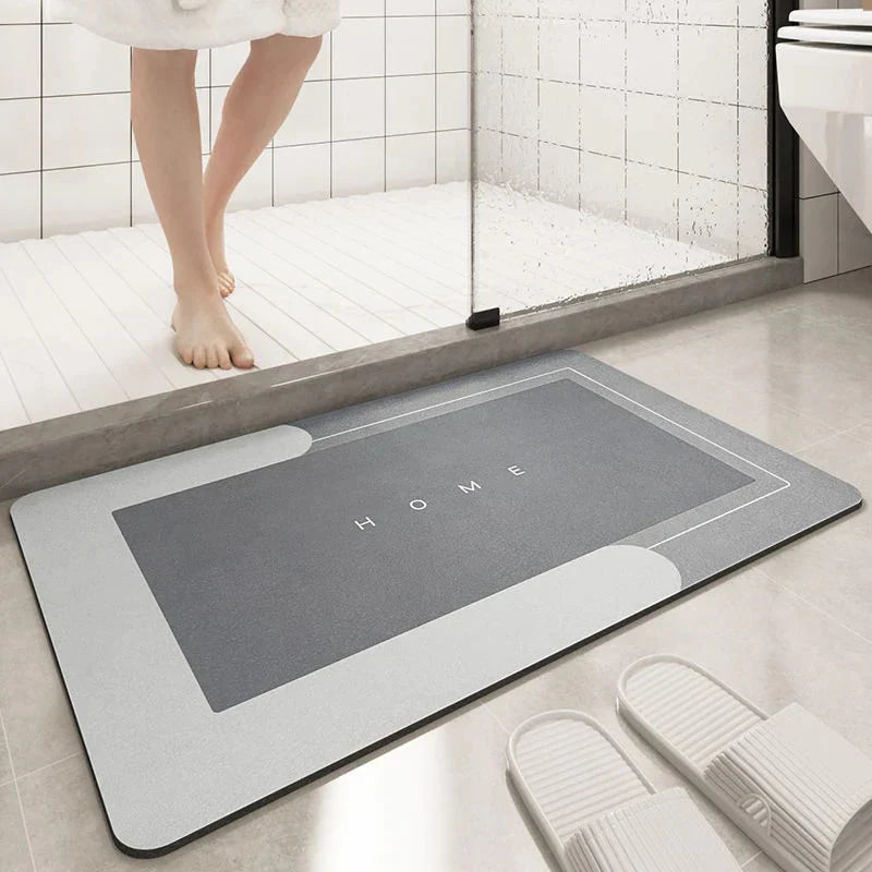 rapid dry non slip floor mat safety guide