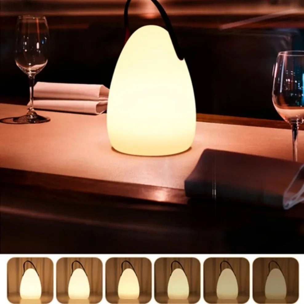 portable waterproof cordless table lamp remote control