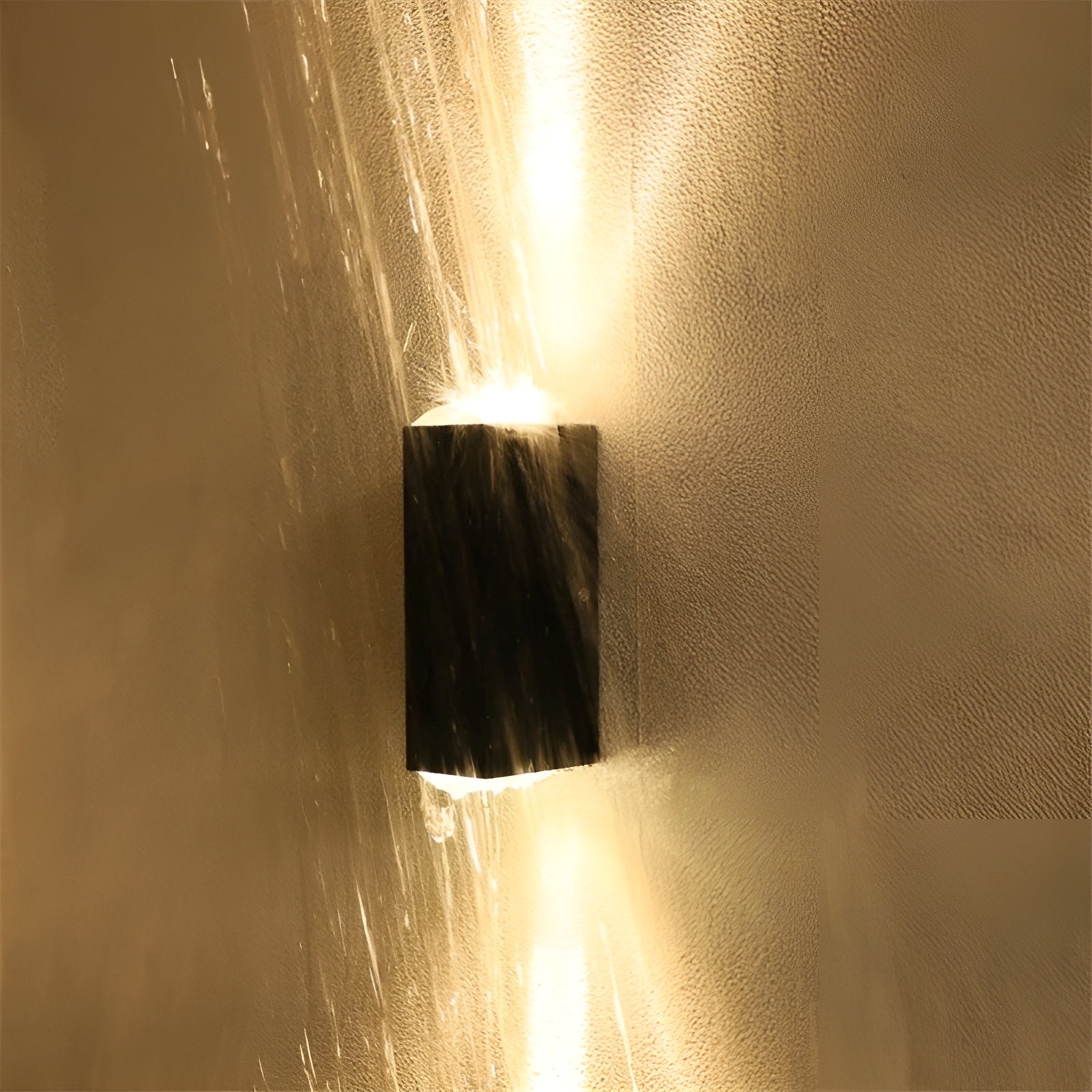 lumibloc led wall light stylish durable outdoor light