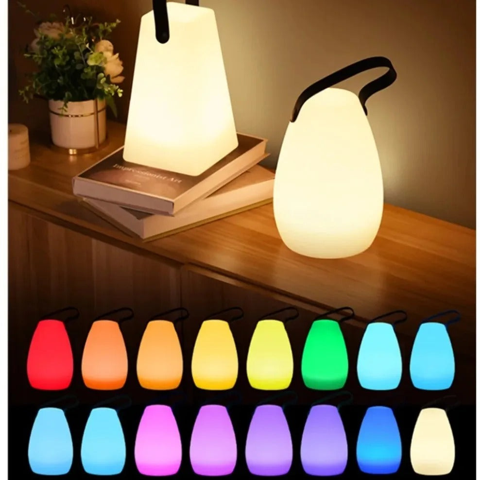 portable waterproof cordless table lamp remote control