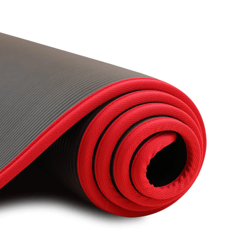 fleximat extra thick non slip yoga mat comfort stability