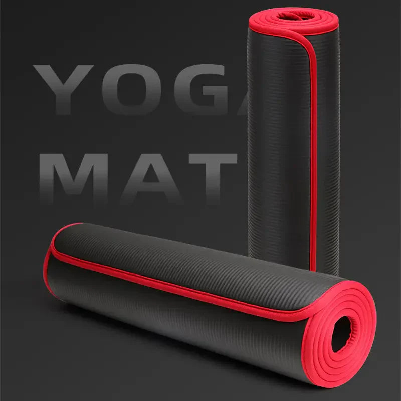 fleximat extra thick non slip yoga mat comfort stability