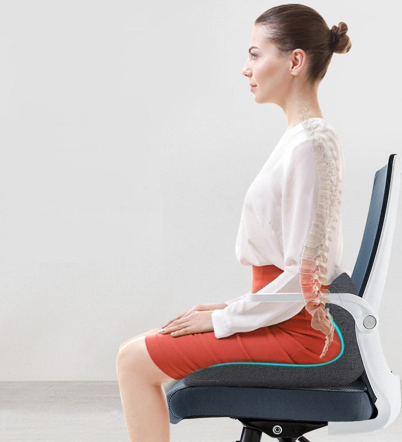 oraliu l shape memory foam seat cushion orthopedic hemorrhoid pad
