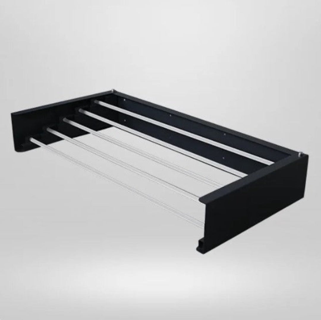 foldable wall mounted drying rack space saving laundry solution