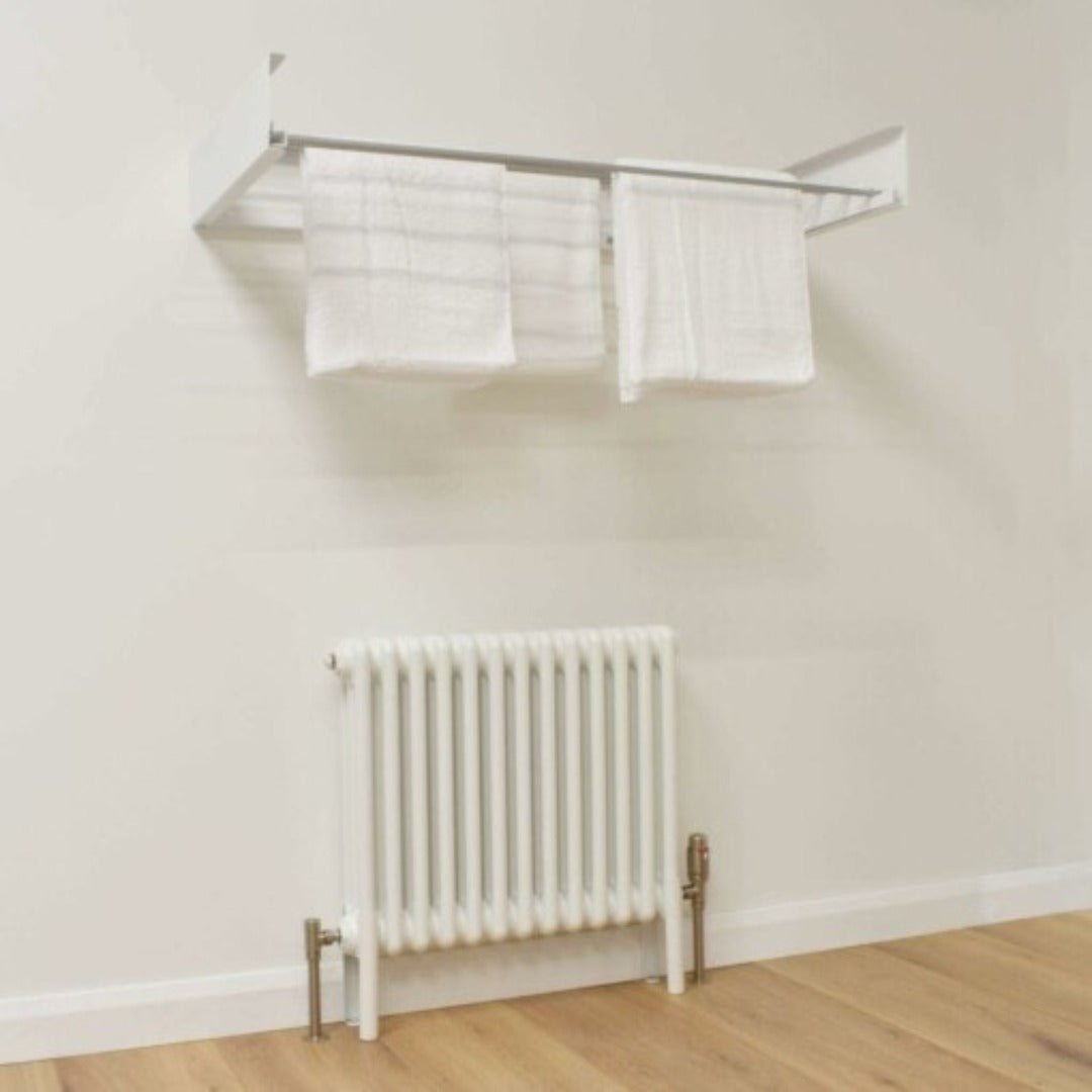 foldable wall mounted drying rack space saving laundry solution