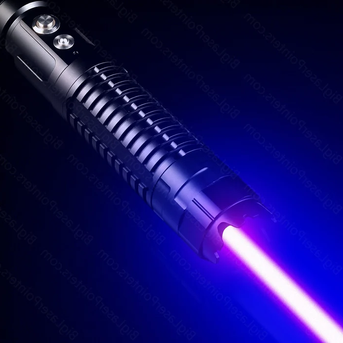 burning blue high power tactical laser torch flashlights