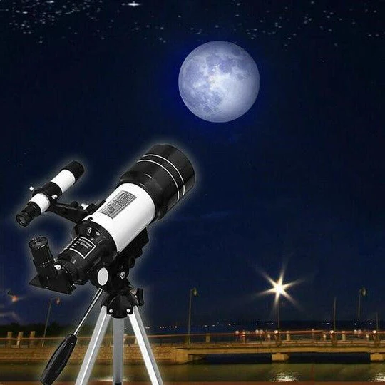 professional astronomical telescope moon watching tripod 150x zoom