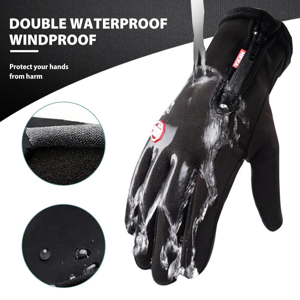 heated electric ski gloves men women