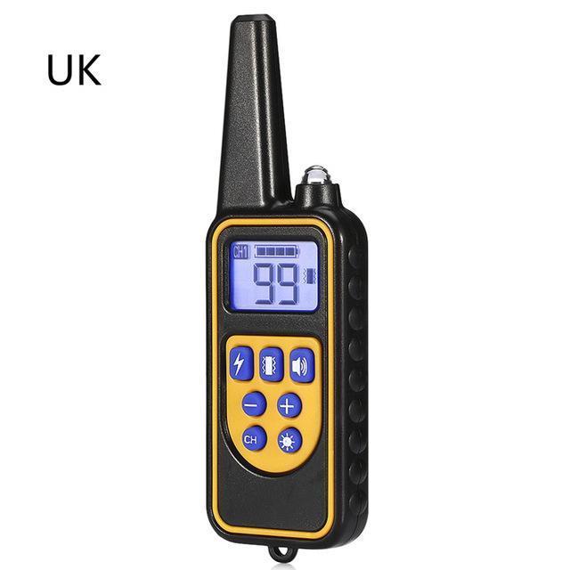 waterproof dog training collar remote adjustable behavior correction