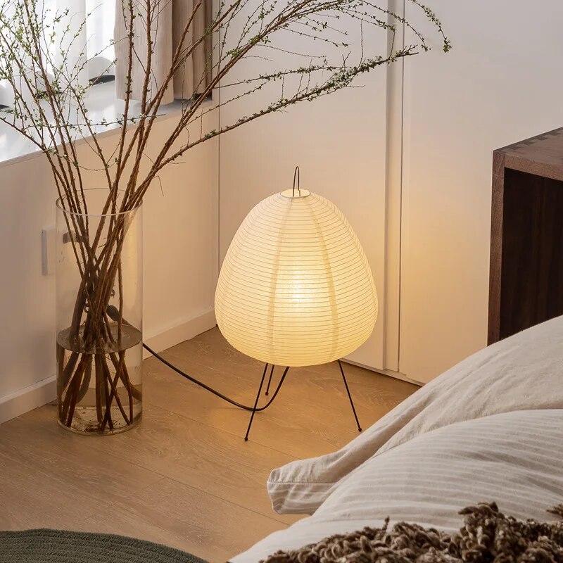 zenglow japanese rice paper lamp stylish interior design