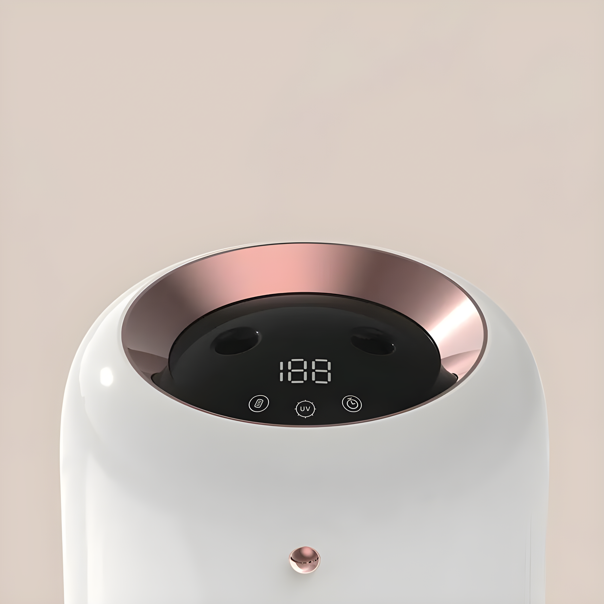 HydraPur UV Air Humidifier: A compact, portable device offering silent operation, UV sterilization, and cool mist humidification for clean, healthy air.
