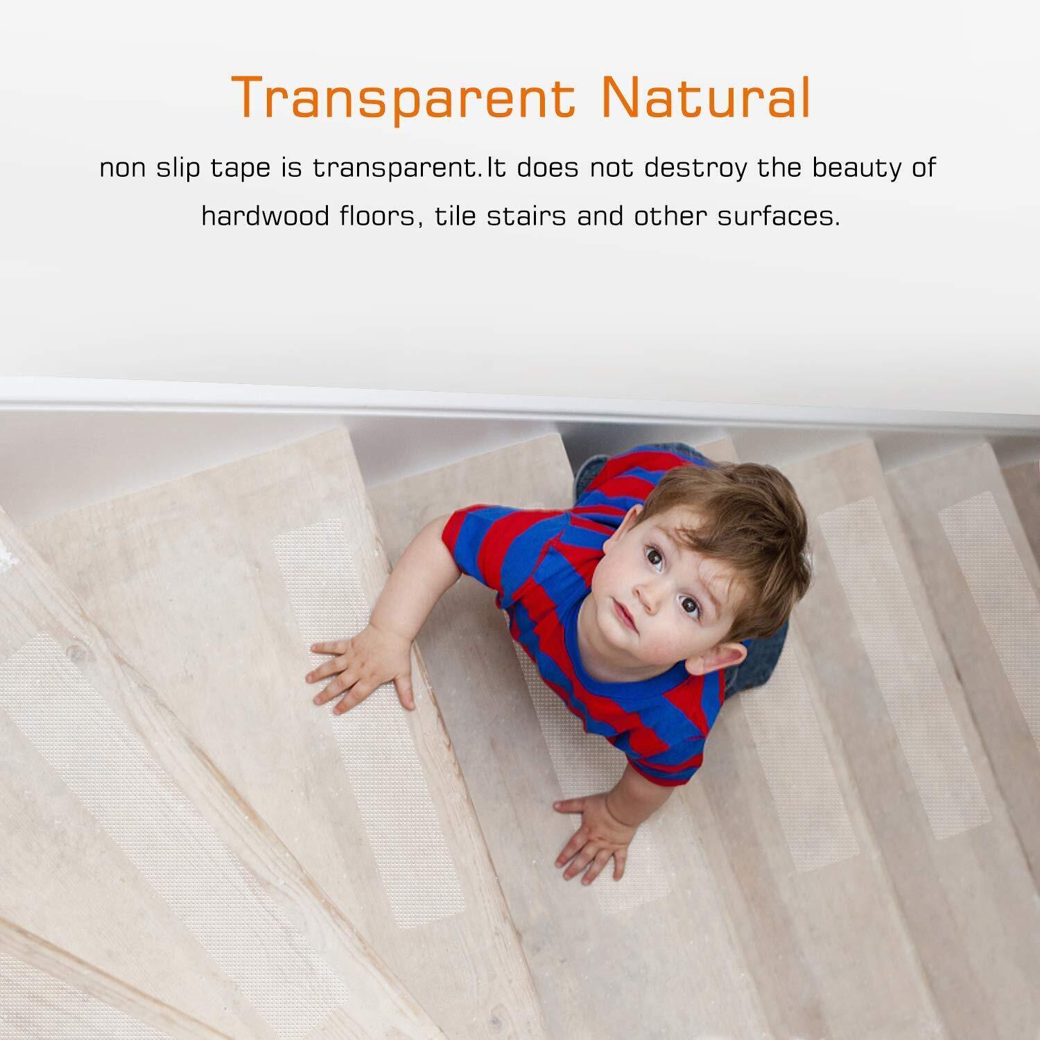 clear non slip stair tread strips indoor safety tape