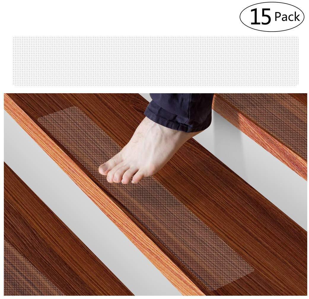 clear non slip stair tread strips indoor safety tape