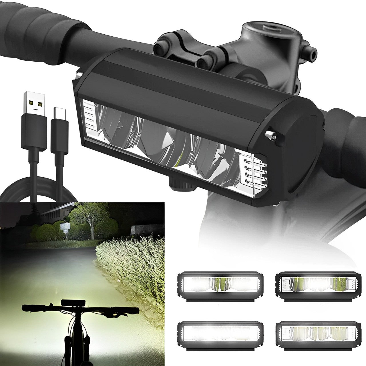 ultra bright led bike light adjustable waterproof multi mode