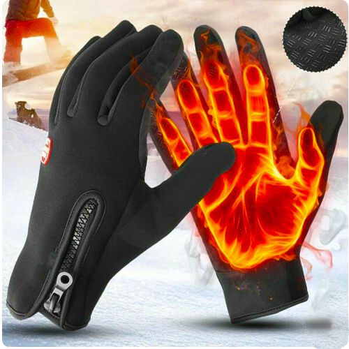 heated electric ski gloves men women