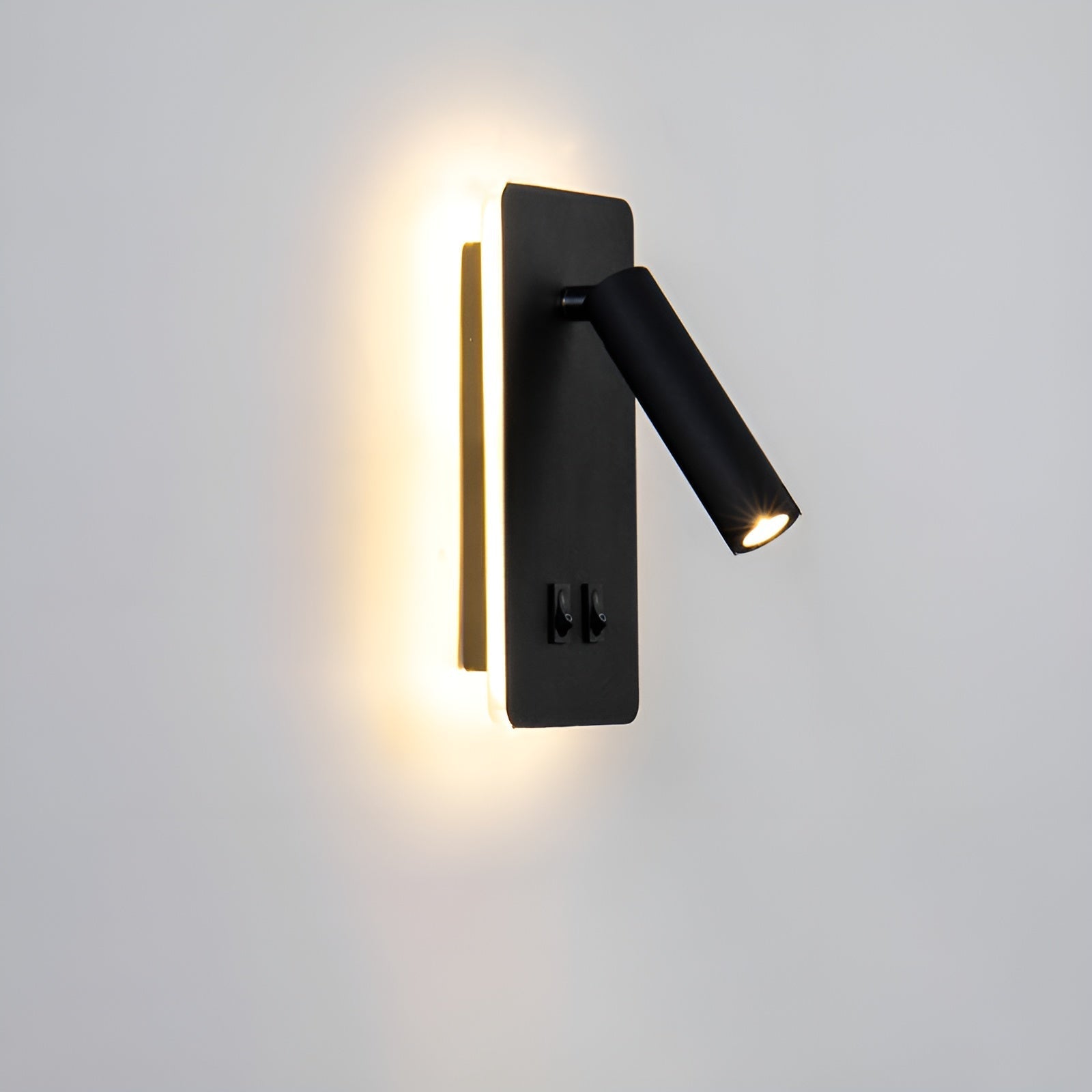 swivel 330 minimalist cylinder wall light adjustable rotating led scon