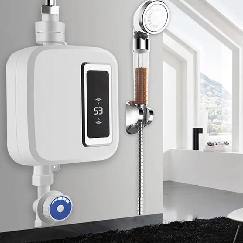 instant tankless electric water heater unlimited hot water space savin