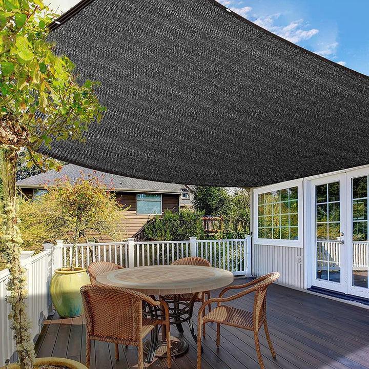 sunblocker uv shade net outdoor sun protection canopy gardens patios