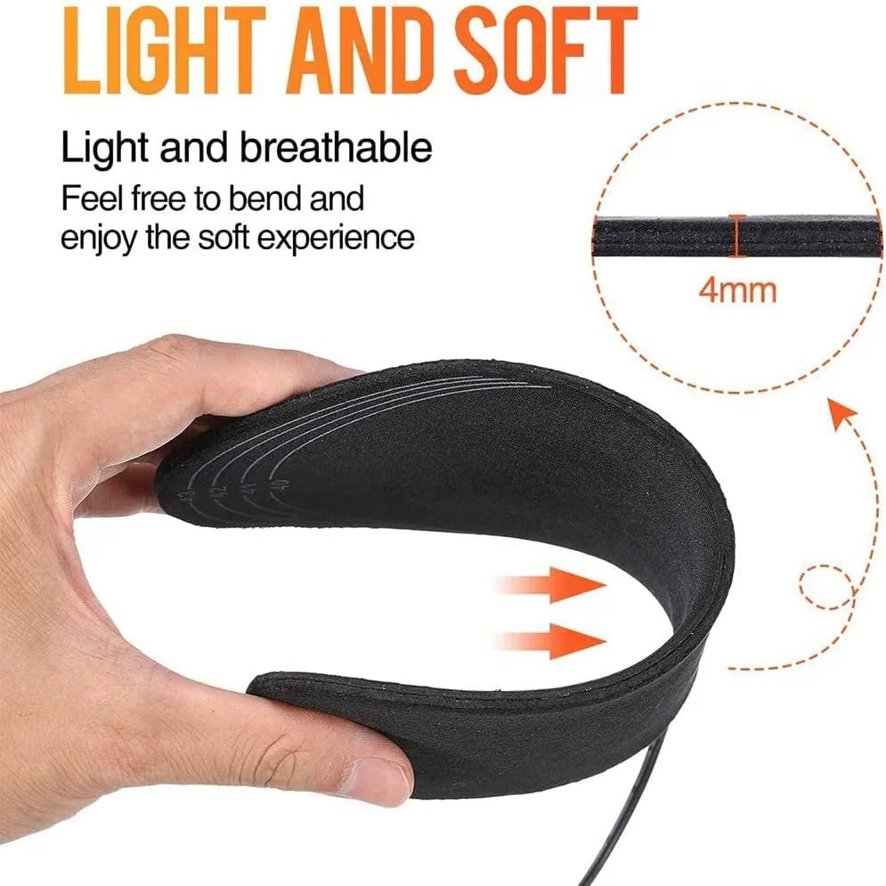thermal electric foot insoles for shoes boots hunting