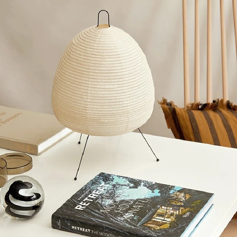 zenglow japanese rice paper lamp stylish interior design