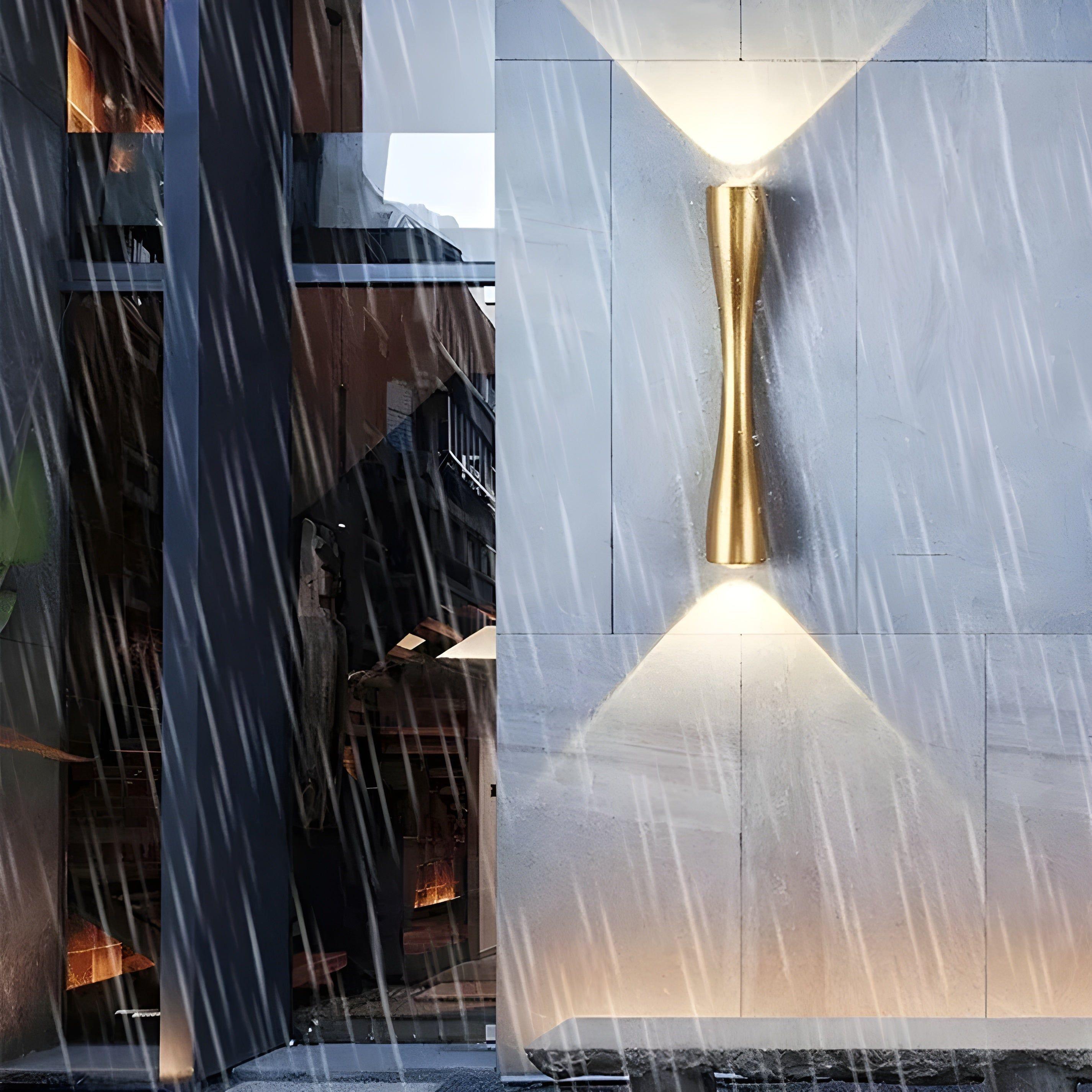 luxepath minimalist led wall light waterproof indoor outdoor
