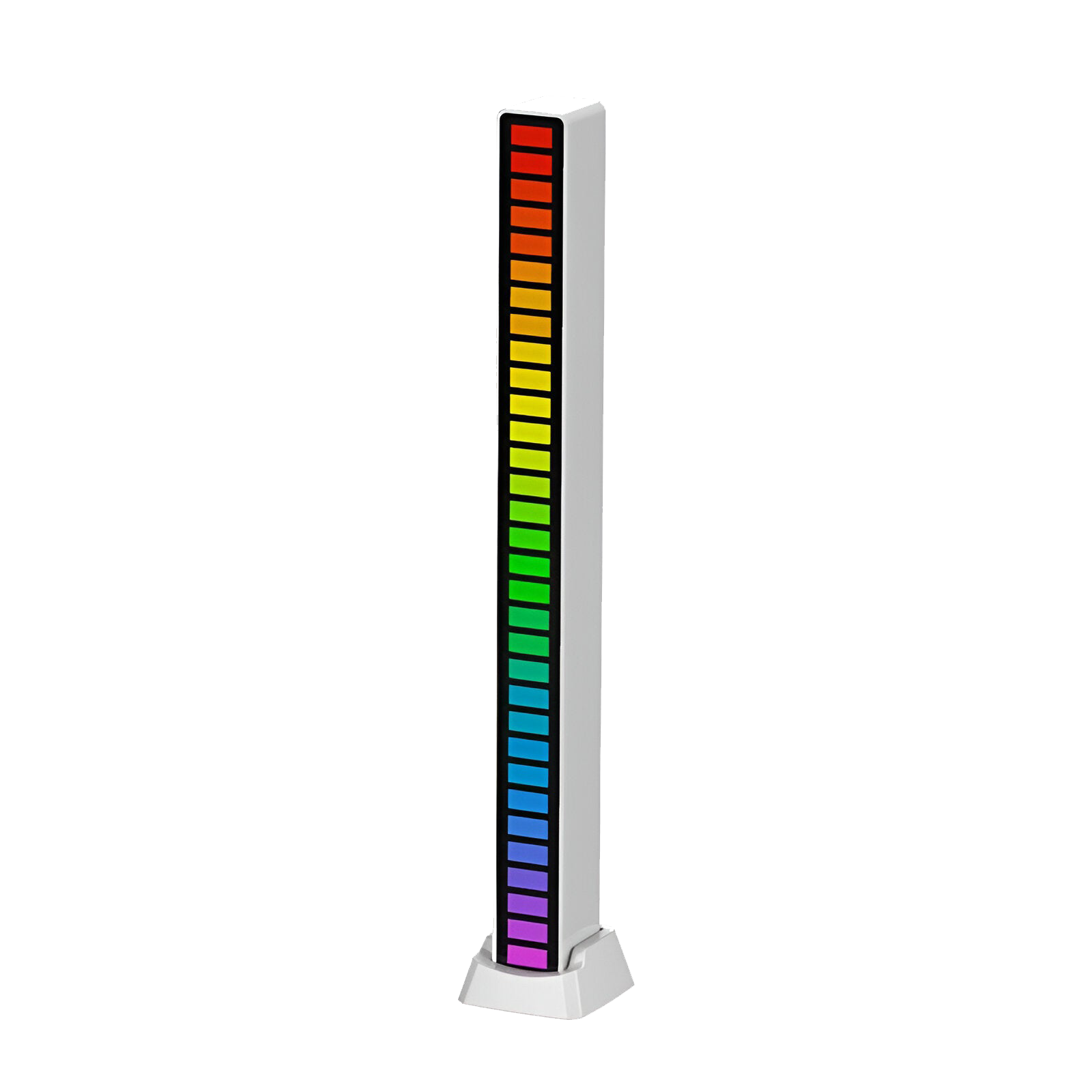 smart sound activated rgb light bar music sync led lighting
