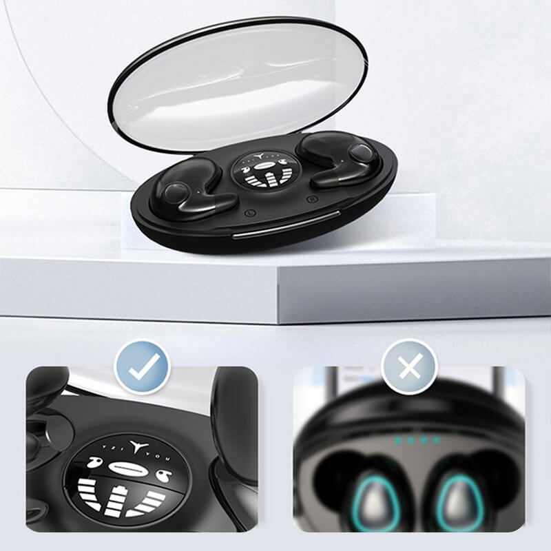 invisible wireless sleep headphones ipx5 waterproof bluetooth 5